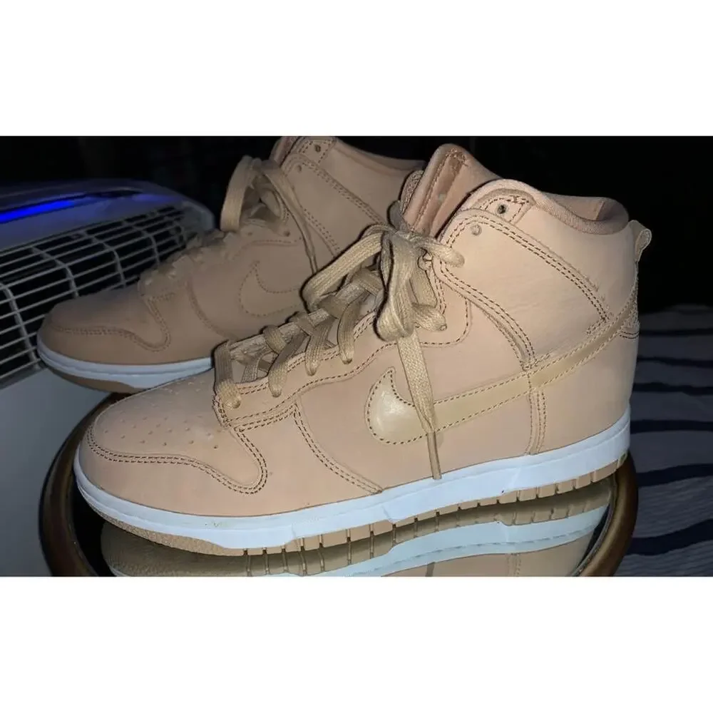 Nike Dunk High Vachetta Tan (size 8)